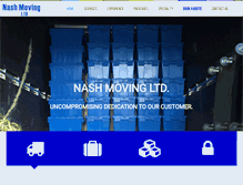 Tablet Screenshot of nashsmoving.com